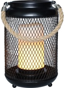 Lampă LED decorativă de masă Solight WO3101 LED/3xAA negru