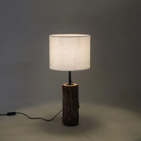 Lampă de masă BARK 1xE27/40W/230V Leuchten Direkt 11233-79