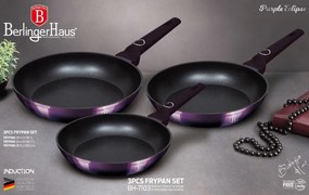 Set de tigai din 3 piese Berlinger Haus BH 7103 Purple Eclipse Collection