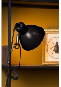 Lampă cu clemă Lucide 45987/01/30 MOYS 1xE27/40W/230V negru