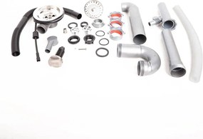 Kit sistem scurgere Franke finisaj inox lucios pentru chiuvete cu 1 cuva
