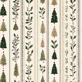 Fata de perna din bumbac HOLLY PINES 50x70 cm, colorat