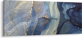 Tablou - Abstracție cu cerneală cu alcool (120x50 cm)