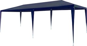 vidaXL Cort de petrecere, albastru, 3 x 6 m, PE
