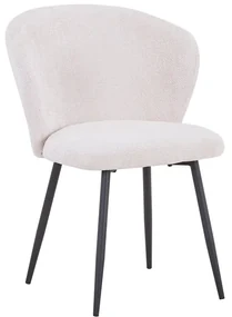Scaun Bucatarie/Dining Kenro Textil Alb