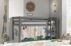 PINO PAT SEMI-INALT și cortina Dino.