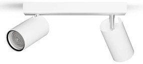 Spot pentru baie Philips IDRIS 2xGU10/5W/230V IP44 alb