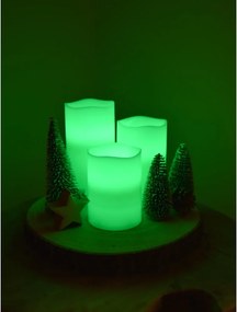 Lumânări LED 3 buc. (înălțime 10 cm) – Hilight