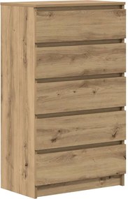 vidaXL Dulap cu sertar, stejar artizanal, 60x36x103 cm, lemn prelucrat