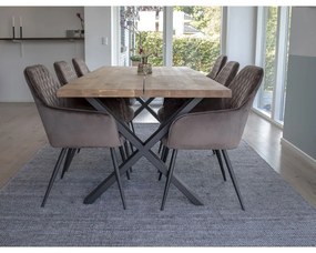 Harbo scaun de luat masa maro deschis