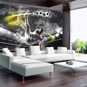 Fototapet - Fotbalistul în acțiune (152,5x104 cm)