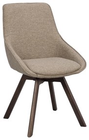 Scaune de dining bej 2 buc. Alison – Rowico