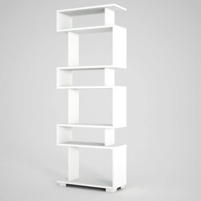 Bloc de bibliotecă White Walnut