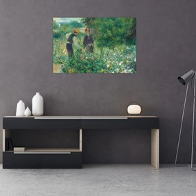 Tablou - Auguste Renoir, Picking Flowers, reproducere (90x60 cm)