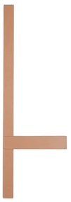Aplica de perete LED, Design Minimalist, 25W 3000K SANDY BRICK RED, ZB-2581
