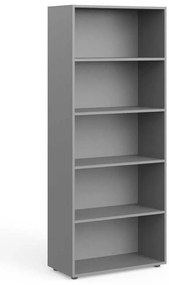 Dulap înalt Manager 79,9 x 40,4 x 196,5 cm, gri