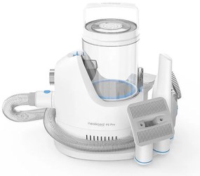 Aparat grooming animale de companie NEAKASA P2 Pro, 400W, 10500 Pa, 2 L, 5 duze, 3 trepte de aspiratie, Alb