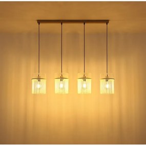 Globo 15698-4HB - Lustră suspendată pe cablu GORLEY, 4xE27/60W/230V
