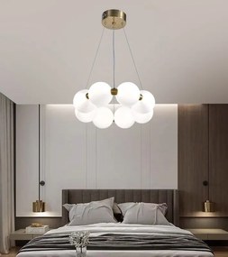 Lustră LED Suspendată cu Telecomanda, Putere 26W, Iluminare Reglabilă și Design Elegant