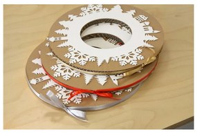 Coroniță advent cu panglică gri Unlinited Design for kids