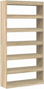 vidaXL Dulap pentru cărți Stejar Sonoma 100 x 30 x 198 cm