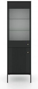Vitrină Isae 40 (Negru). 1125212