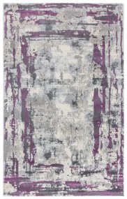 100x200 cm Covor Fusion, Premium, Culoare Mov/Lila, Pentru Living/Hol/Dormitor, Modern, 70% Polyester / 30% Polipropilenă