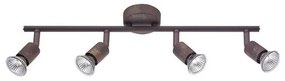 Plafoniera finisaj rustic cu spot Base 4L NVL-662004