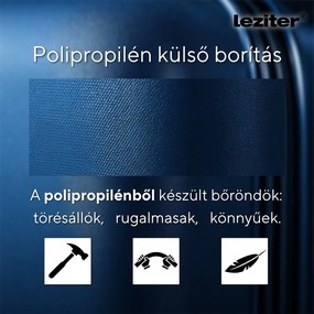 Valiză de cabină TravelLux Endure cu hard top și roți detașabile 35x55x20 cm albastru închis