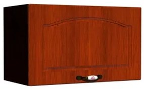 Corp superior 60 cu 1 usa orizontala pentru hota Zebra MDF mustata cedru