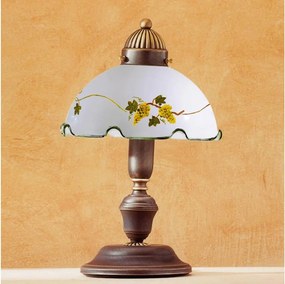 Kolarz 731.73.110 - Lampă de masă NONNA 1xE27/75W/230V vișiniu