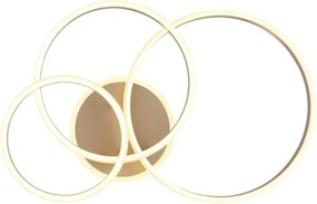 Globo 67260-72SA - Plafonieră LED dimabilă RUBIO LED/72W/230V 3000K 79,5x50 cm