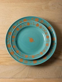 Farfurie din ceramica, D27cm, Flower