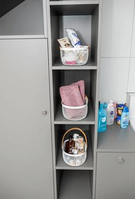 Coş multifuncţional, alb, KITEN TYP 1