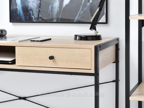 Masă PC Nills (stejar + negru). 1109797