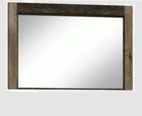 Oglinda INFINITY I-12, frasin inchis, PAL melaminat, 120x2x80 cm