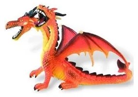 Figurina dragon orange cu 2 capete