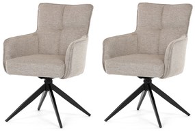 Set de scaune de sufragerie cu mecanism deîntoarcere DCH-P3170 LAN2, 2 buc.