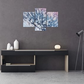 Tablou cu copaci înzăpeziți (90x60 cm)