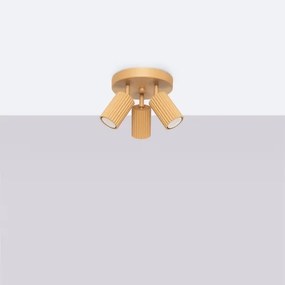 Spot Sollux SL.1563 KARBON 3xGU10/10W/230V auriu