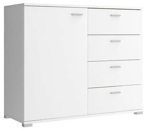 Expedo Comodă KIKI 100, 100/85/40, culoarea albă