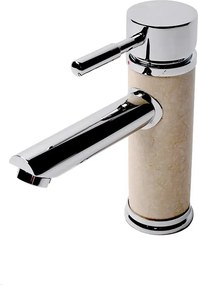 Baterie lavoar Inter Ceramic monocomanda finisaj crom-piatra naturala