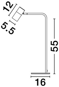 Lampa de masa moderna design minimalist PONGO
