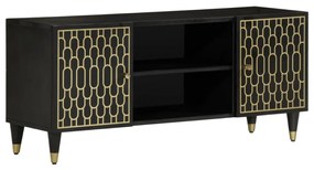 vidaXL Comodă TV, 105x33x46 cm, lemn masiv de mango