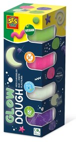 Plastilina colorata vegana Glow Feel Good 4 x 90gr