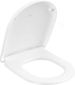 Capac WC Villeroy&Boch Antao functie SoftClosing si QuickRelease alb Stone White