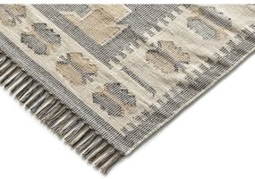 Covor lavabil/țesut manual din bumbac reciclat 120x170 cm Chandia – Universal