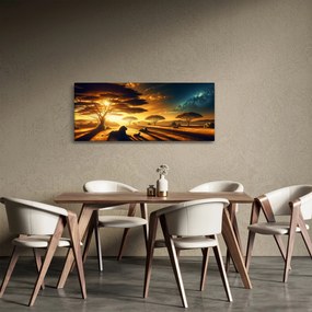 Tablou - Lei odihnindu-se (120x50 cm)