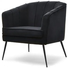 Fotoliu Etimee F (negru). Promo -11%. 1110028