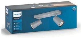 Spot MYLIVING PAISLEY 2xGU10/5,5W/230V Philips 50572/48/PN